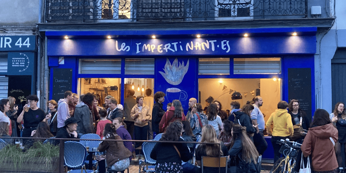 Les Impertinantes, café féministe à Nantes ©Fragil