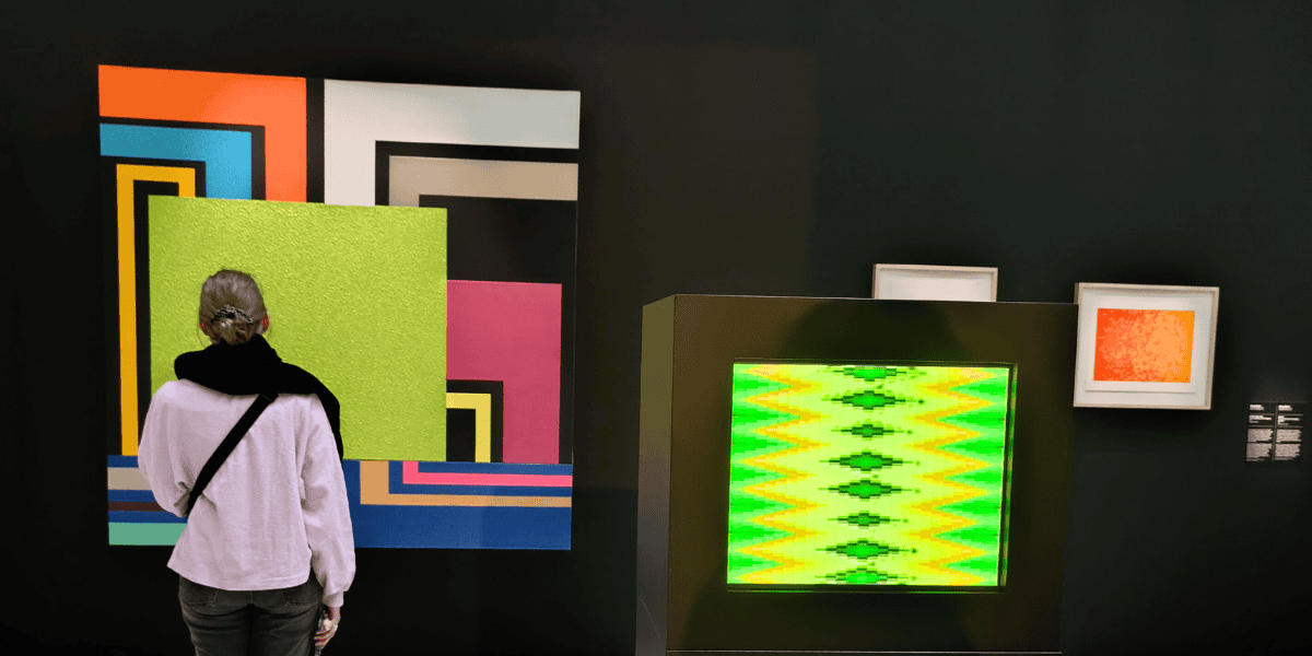 Exposition Electric Op, de l'art optique à l'art numérique